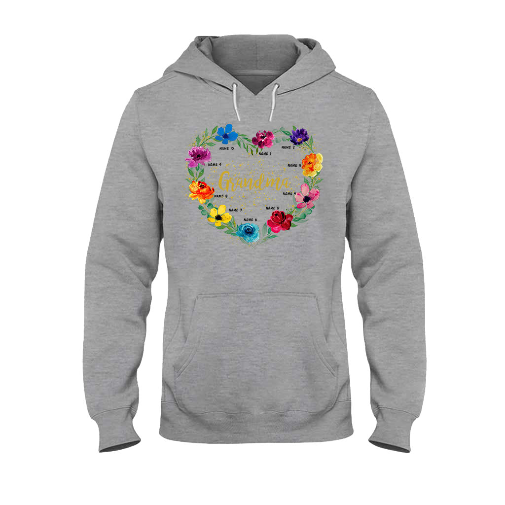 Grandma - Personalized Grandma T-shirt and Hoodie