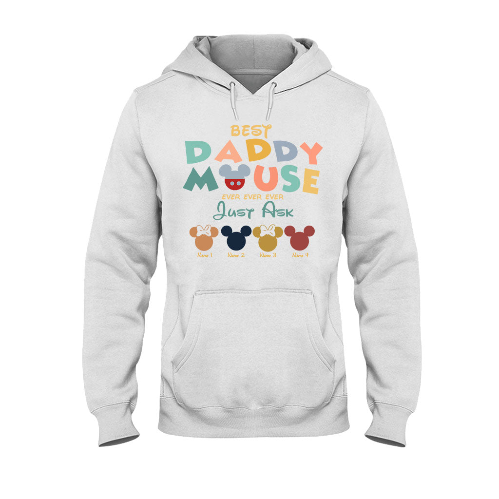 Best Daddy Ever - Personalized Father's Day Mouse T-shirt and Hoodie