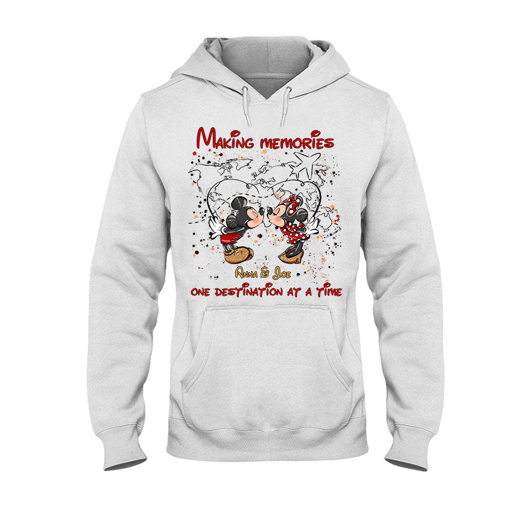 Making Memories One Destination At A Time - Personalized Mouse T-shirt and Hoodie
