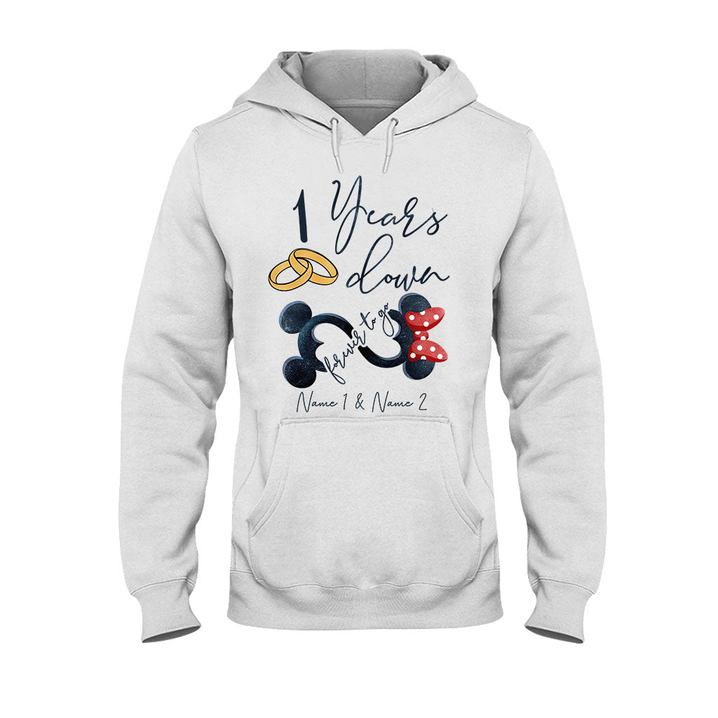 Forever To Go - Personalized Couple Mouse T-shirt and Hoodie