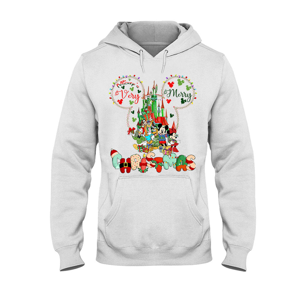 Merry Christmas - Christmas Mouse T-shirt and Hoodie