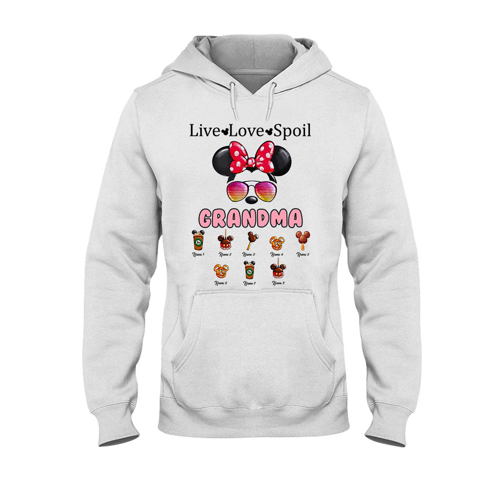 Live Love Spoil - Personalized Mouse T-shirt and Hoodie