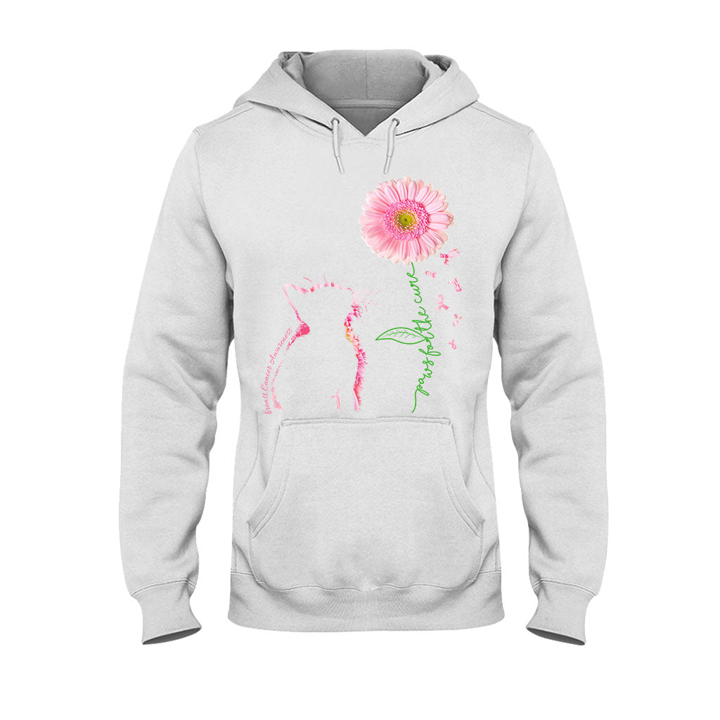 Paws For The Cure - Breast Cancer Awareness T-shirt and Hoodie