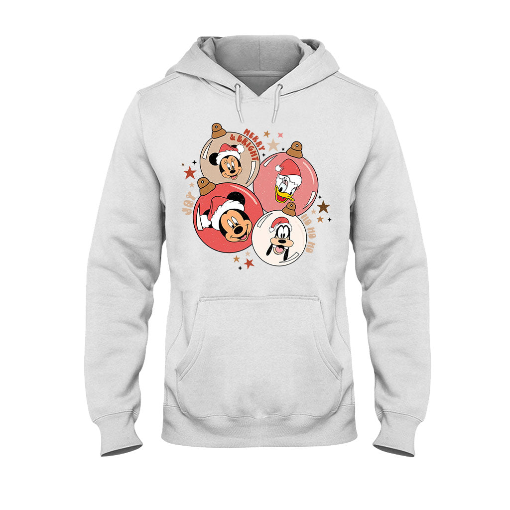 Merry Bright - Christmas Mouse T-shirt and Hoodie