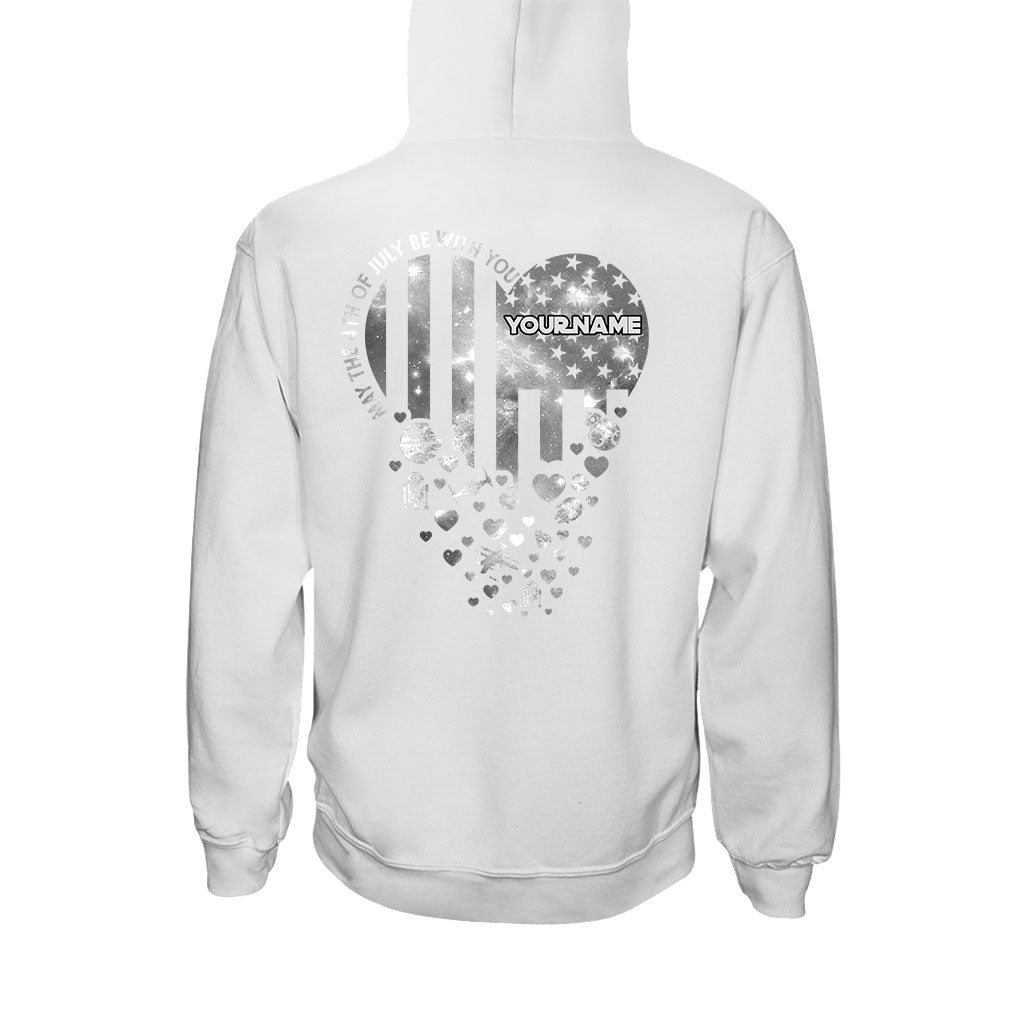 May The 4th Of July Be With You - Personalized Independence Day The Force T-shirt and Hoodie