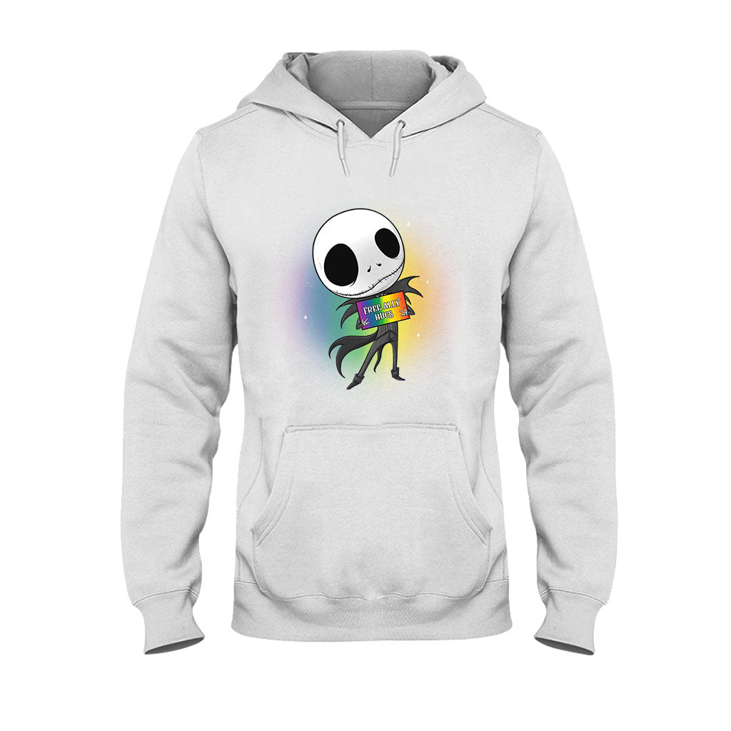 Free Ally Hugs Are - LGBT Support T-shirt and Hoodie