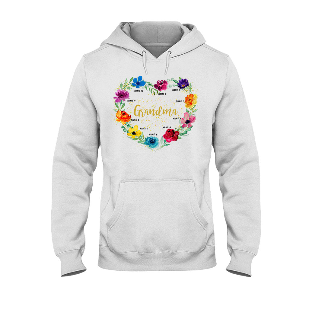 Grandma - Personalized Grandma T-shirt and Hoodie