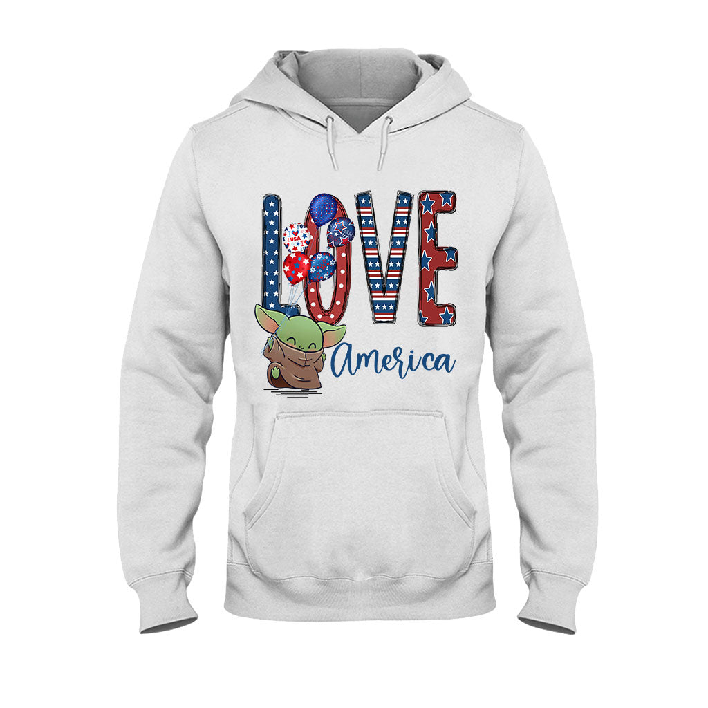 Love - Independence Day The Force T-shirt and Hoodie