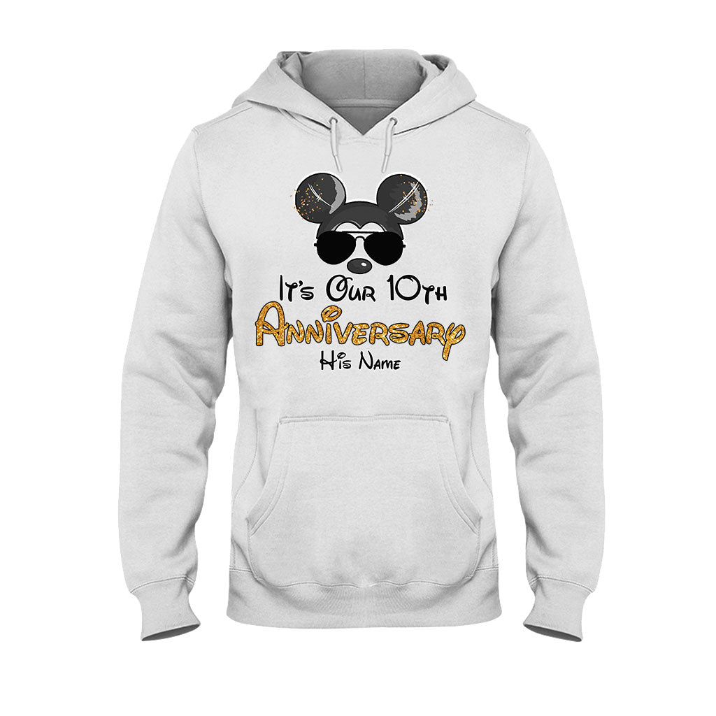 It's Our Anniversary - Personalized Mouse T-shirt and Hoodie