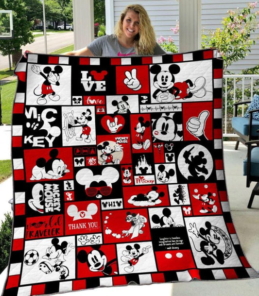 Love Mouse Mouse Quilt 0523