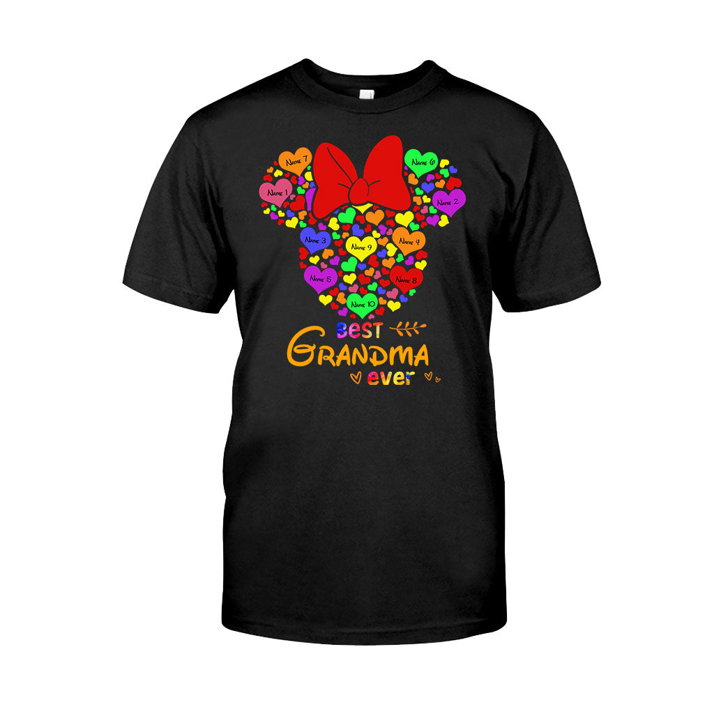 Best Grandma Ever - Personalized Mother's Day Mouse T-shirt and Hoodie