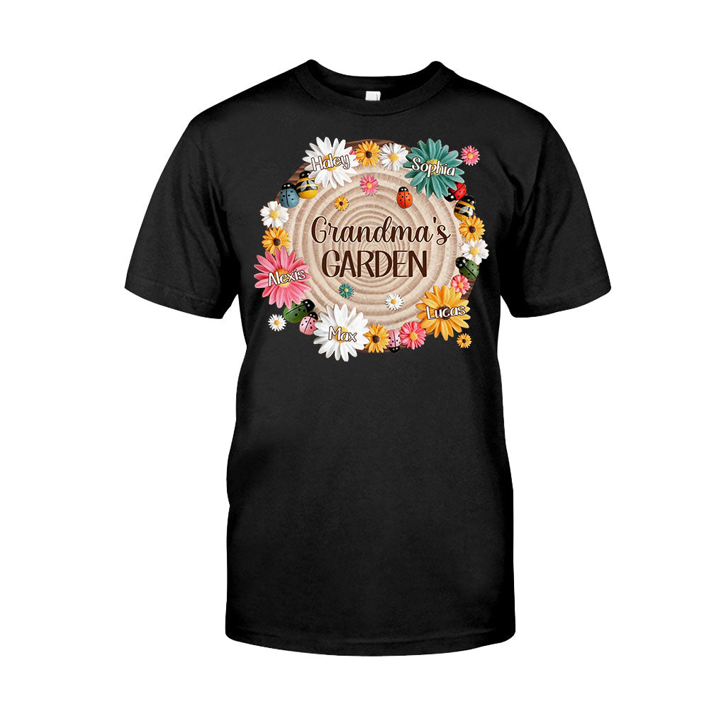Grandma's Garden - Personalized Grandma T-shirt and Hoodie