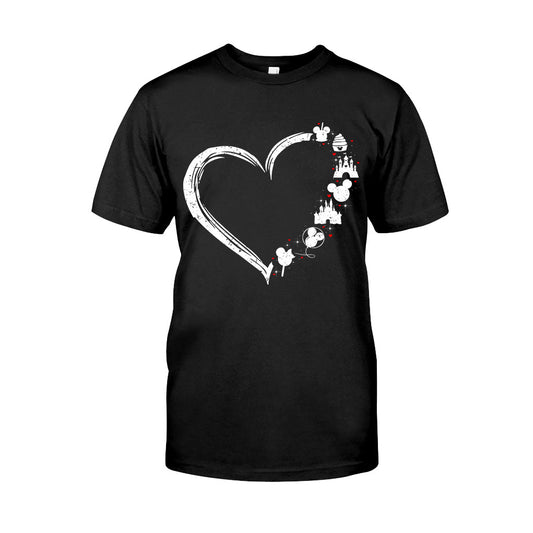 Heart - Mouse T-shirt and Hoodie