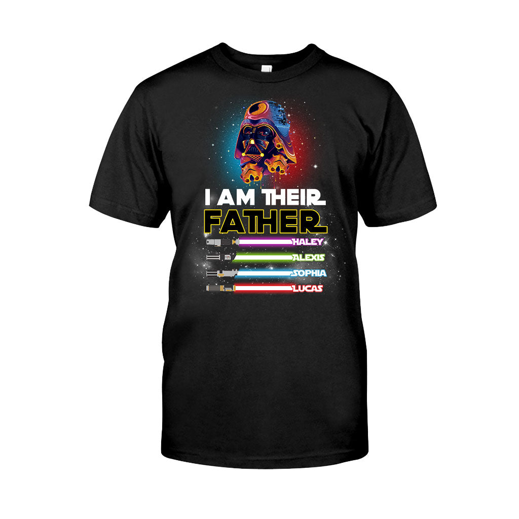 I Am Their Father - Personalized Gift For Father The Force T-shirt and Hoodie