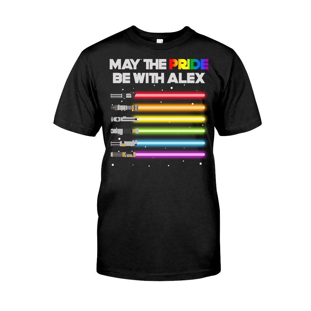 May The Pride Be With You - Personalized LGBT Support T-shirt and Hoodie