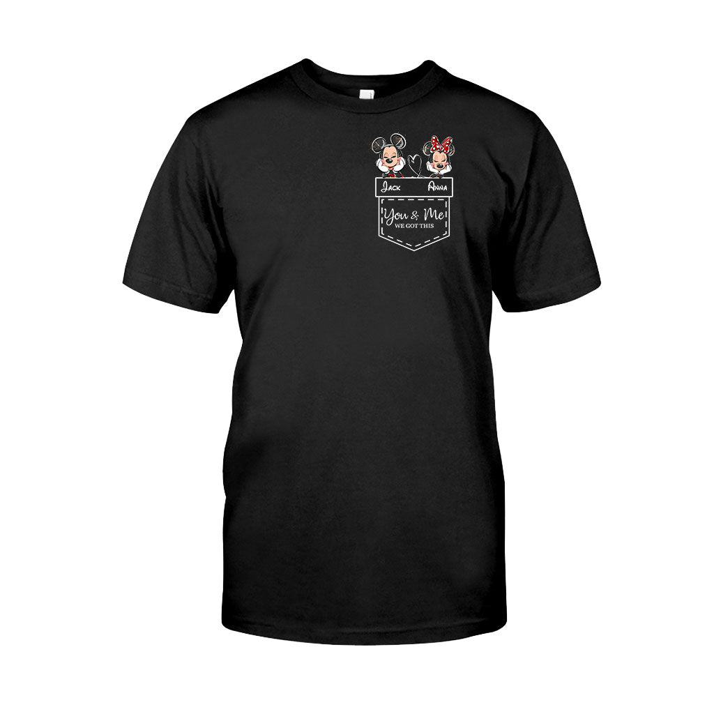You & Me We Got This - Personalized Mouse T-shirt and Hoodie