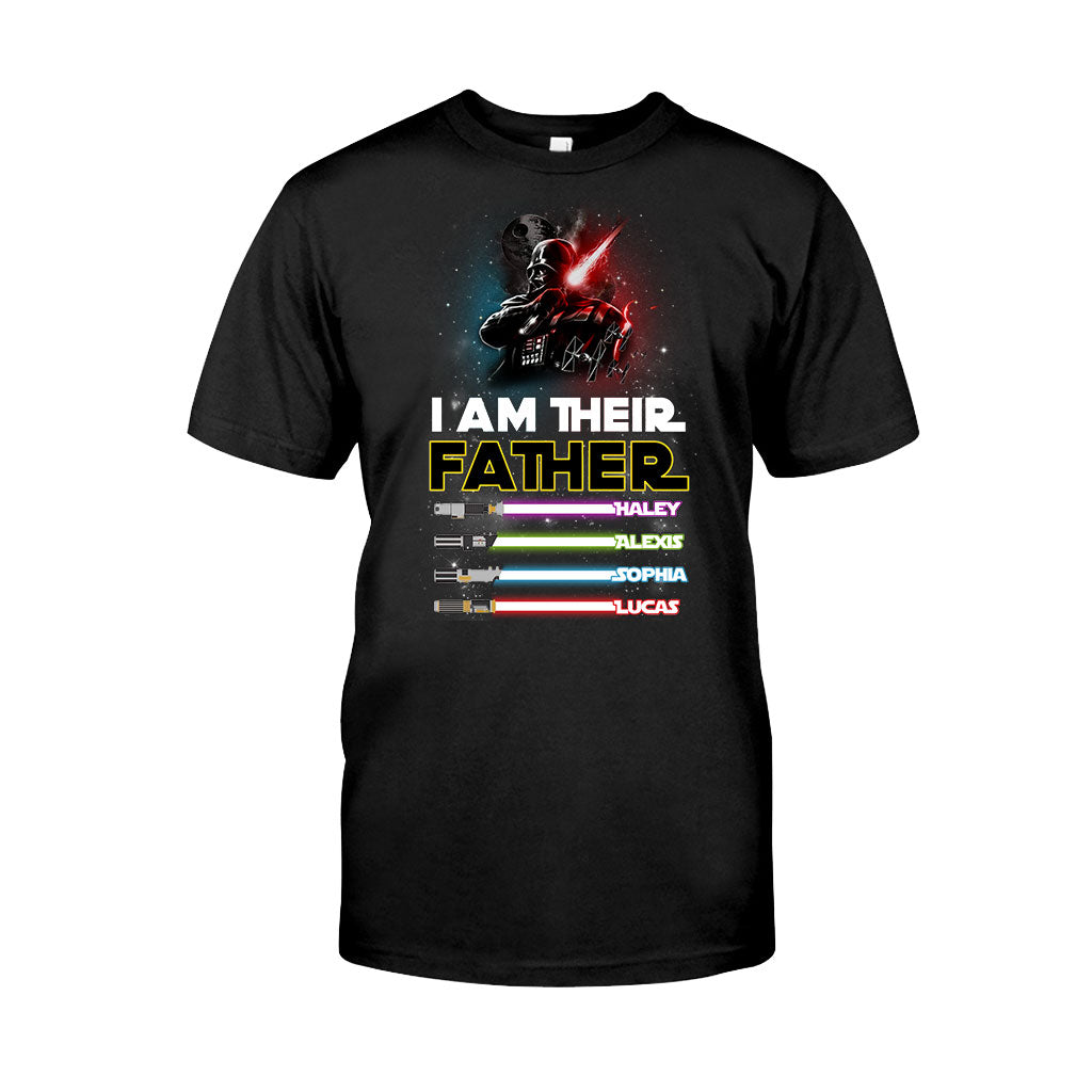 I Am Their Father - Personalized Gift For Father The Force T-shirt and Hoodie