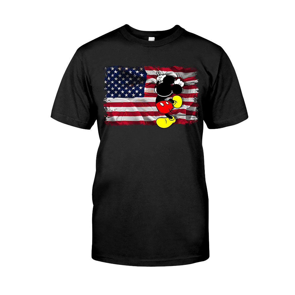 God Bless America - Independence Day Mouse T-shirt and Hoodie