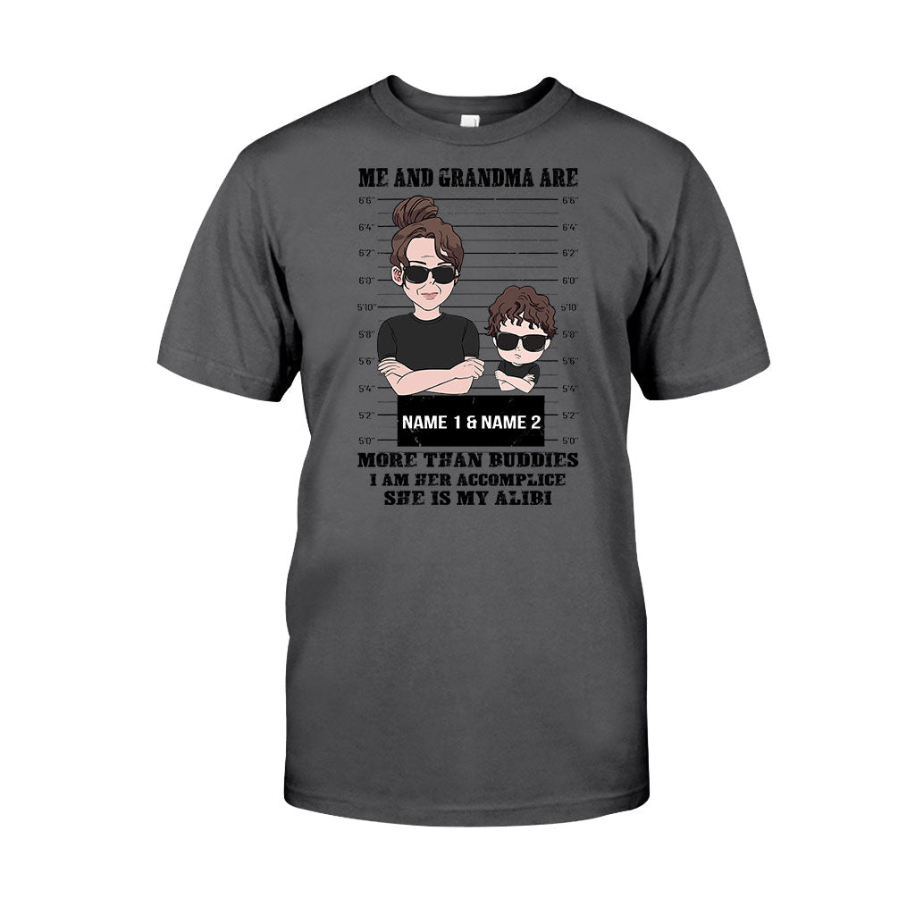 Accomplice And Alibi - Personalized Mother's day Grandma T-shirt and Hoodie