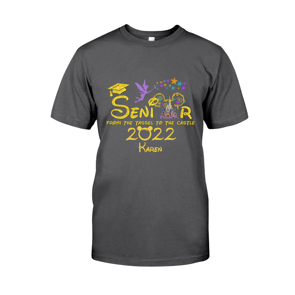 From The Tassel To The Castle - Personalized Graduation T-shirt and Hoodie