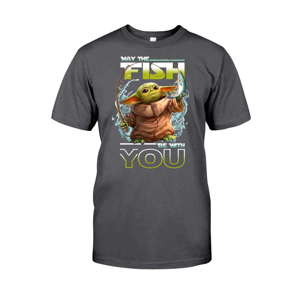 May The Fish Be With You - Fishing T-shirt and Hoodie