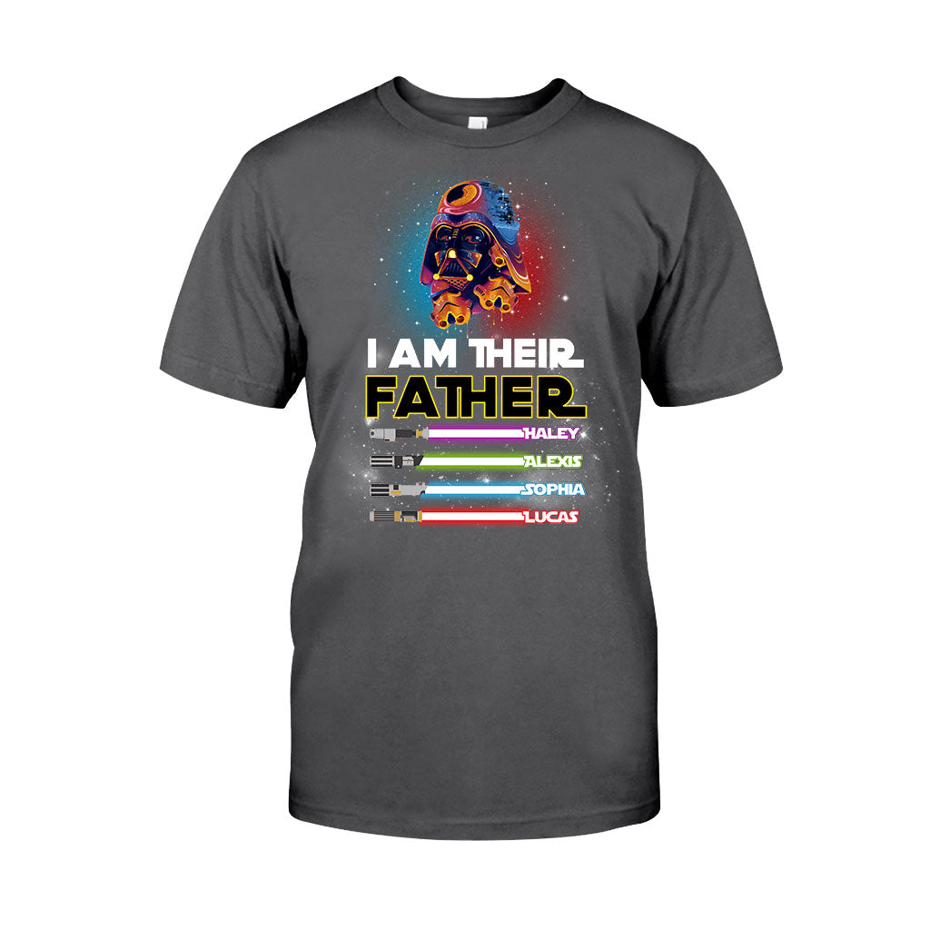 I Am Their Father - Personalized Gift For Father The Force T-shirt and Hoodie