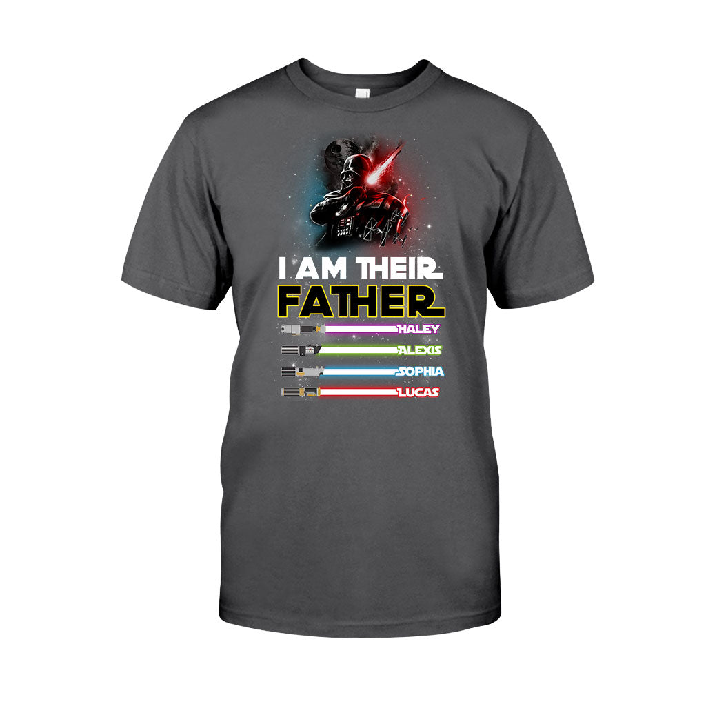 I Am Their Father - Personalized Gift For Father The Force T-shirt and Hoodie