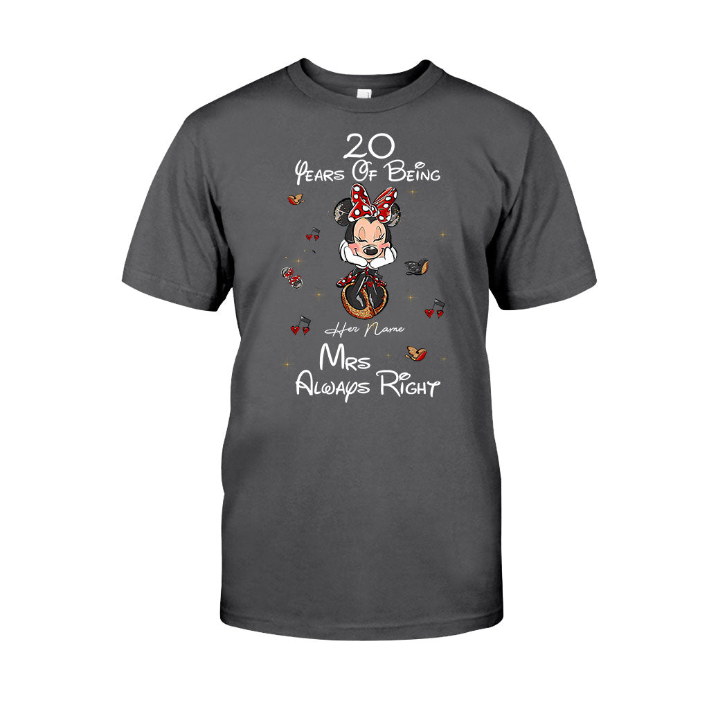 Always Right - Personalized Mouse T-shirt and Hoodie