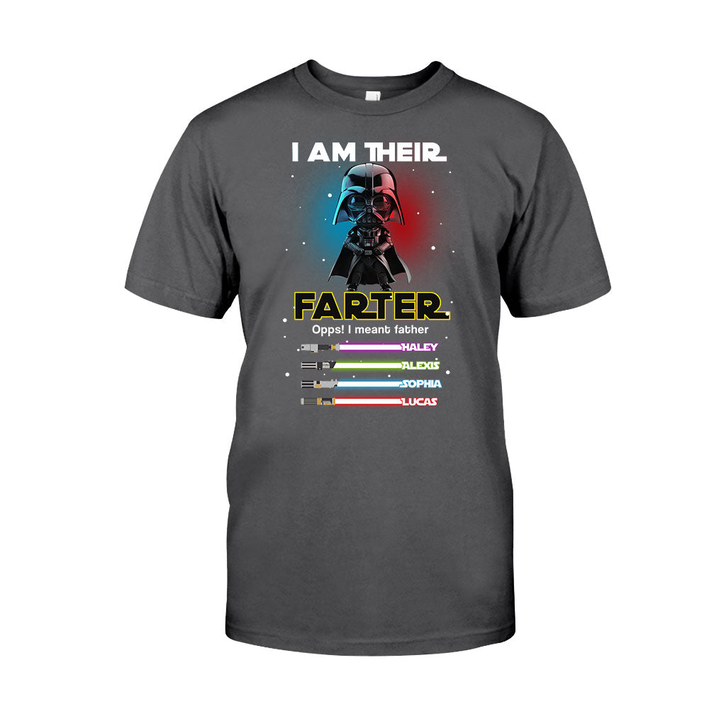 I Am Their Father - Personalized Father's Day T-shirt and Hoodie