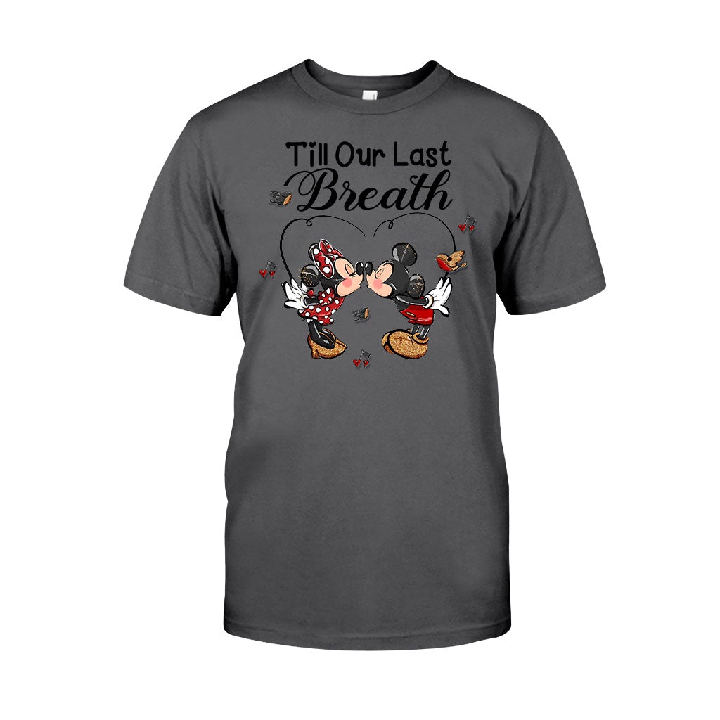 From Our First Kiss Till Our Last Breath - Personalized Mouse T-shirt and Hoodie