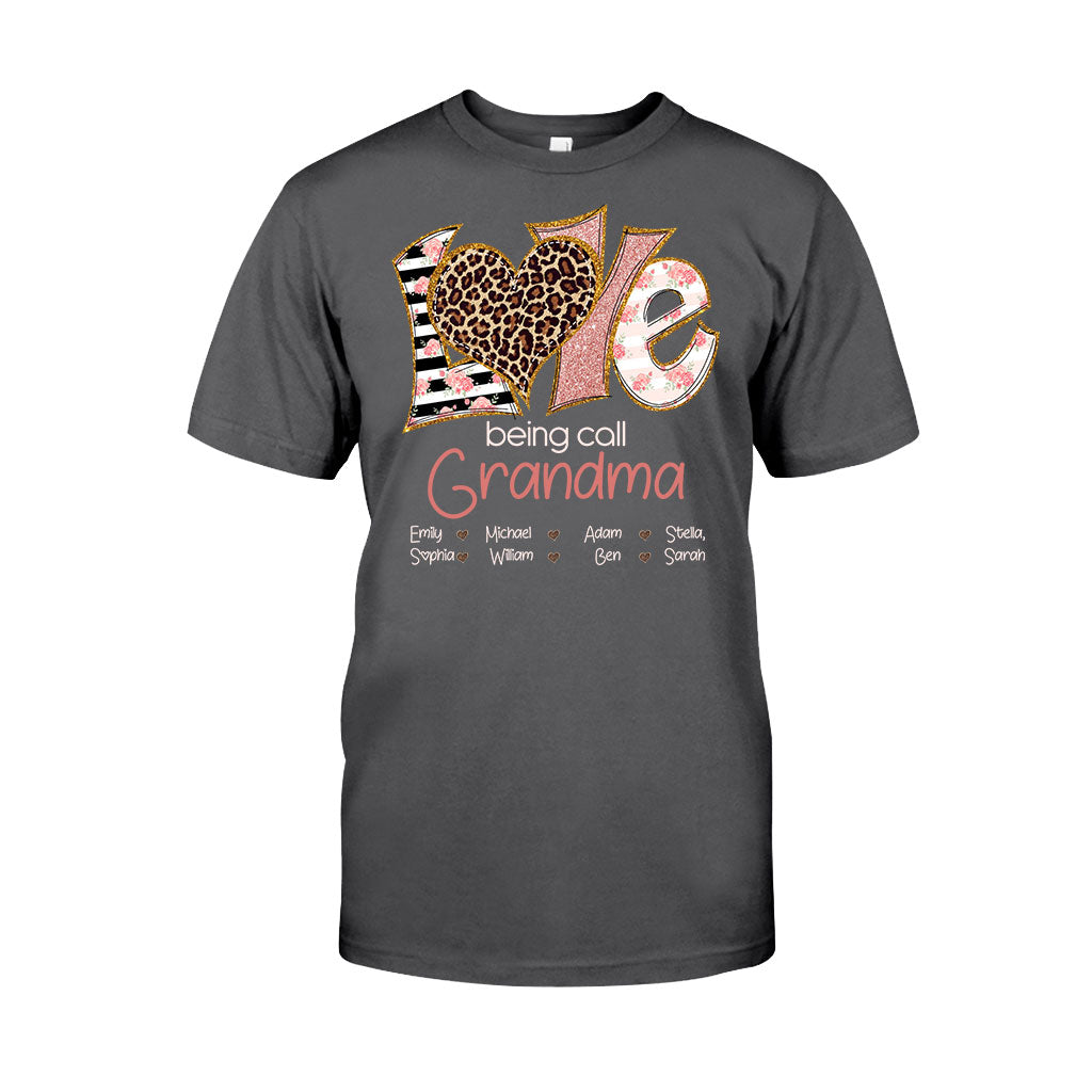 I Love Being Called Grandma - Personalized T-shirt and Hoodie