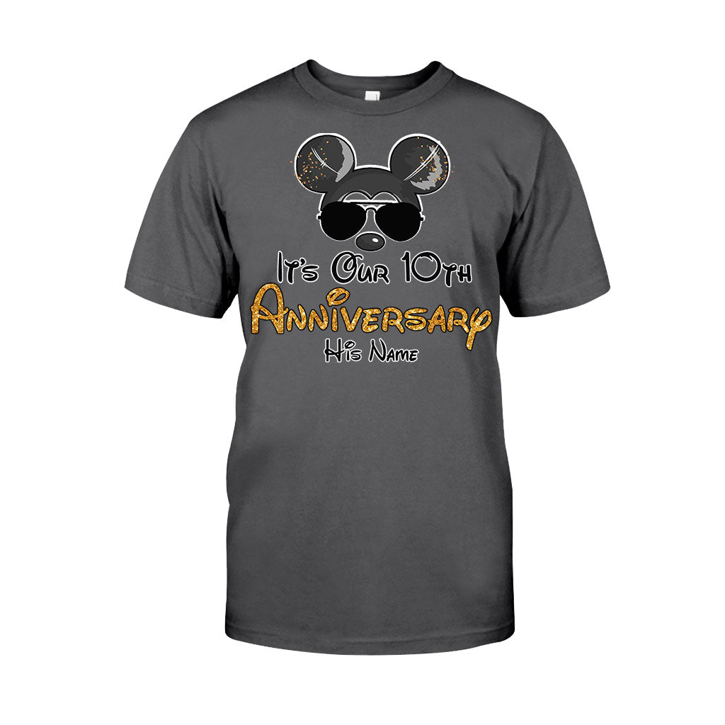 It's Our Anniversary - Personalized Mouse T-shirt and Hoodie