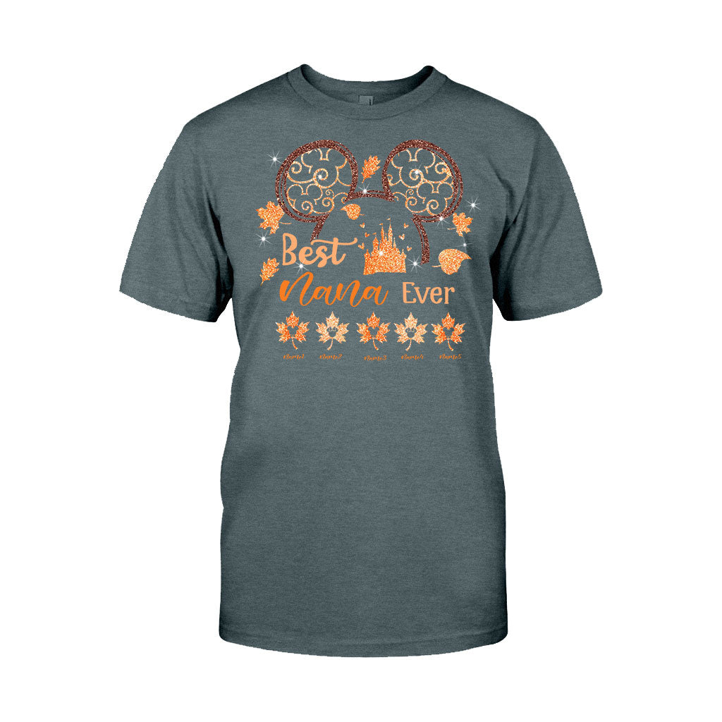 Best Nana Ever - Personalized Mouse T-shirt and Hoodie