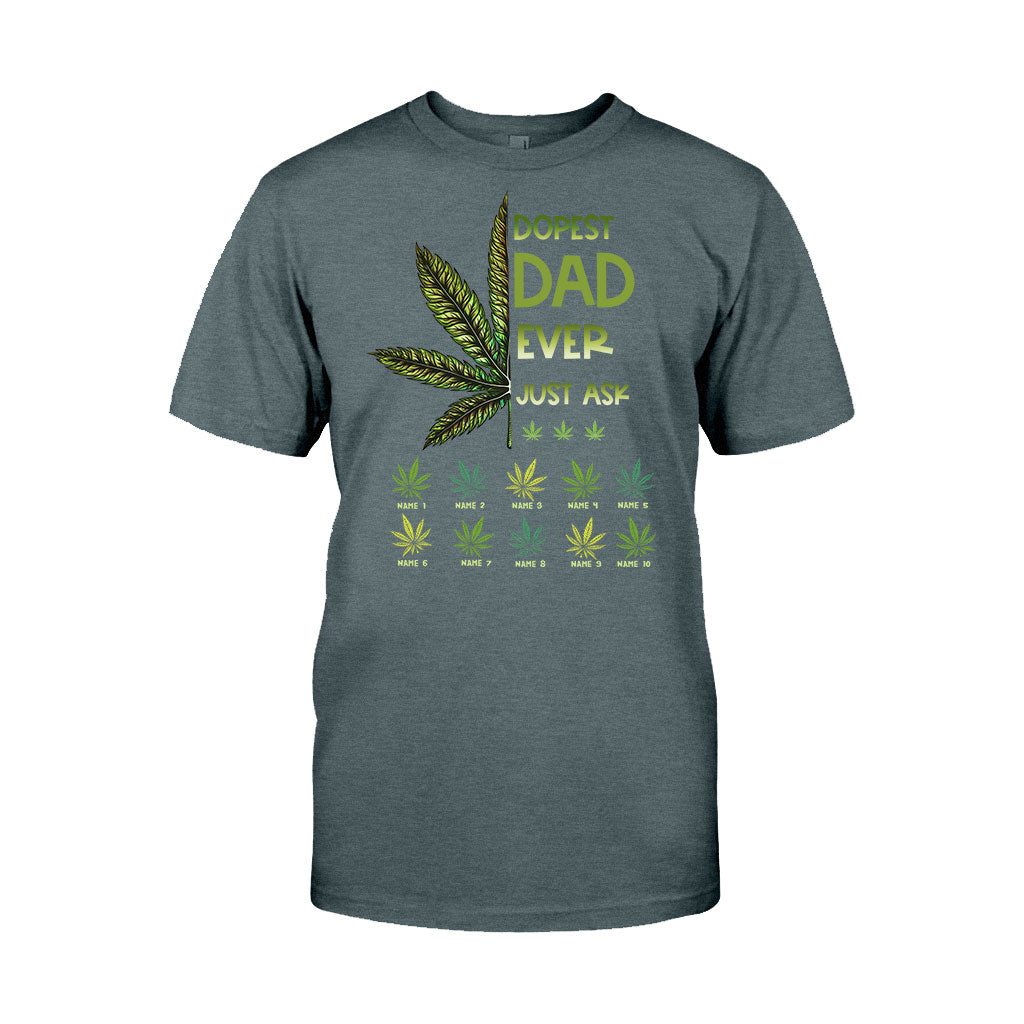 Dopest Dad Ever - Personalized Father's Day T-shirt and Hoodie