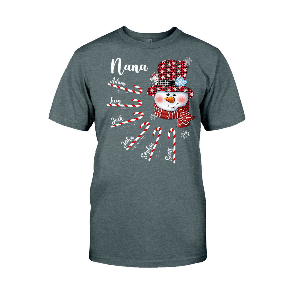 Rockin The Nana Life - Personalized Grandma T-shirt and Hoodie