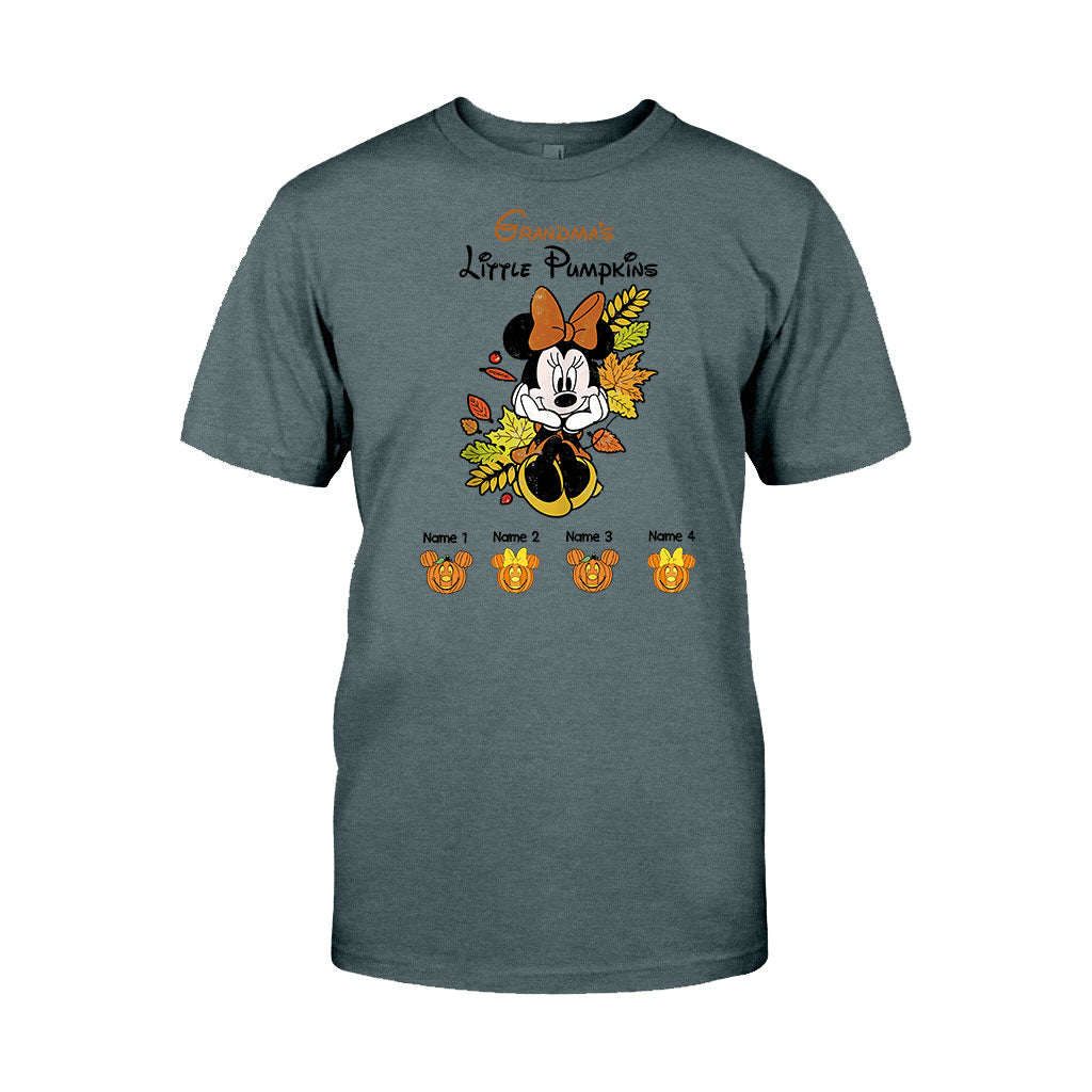 Grandma's Little Pumpkins - Personalized Grandma T-shirt and Hoodie