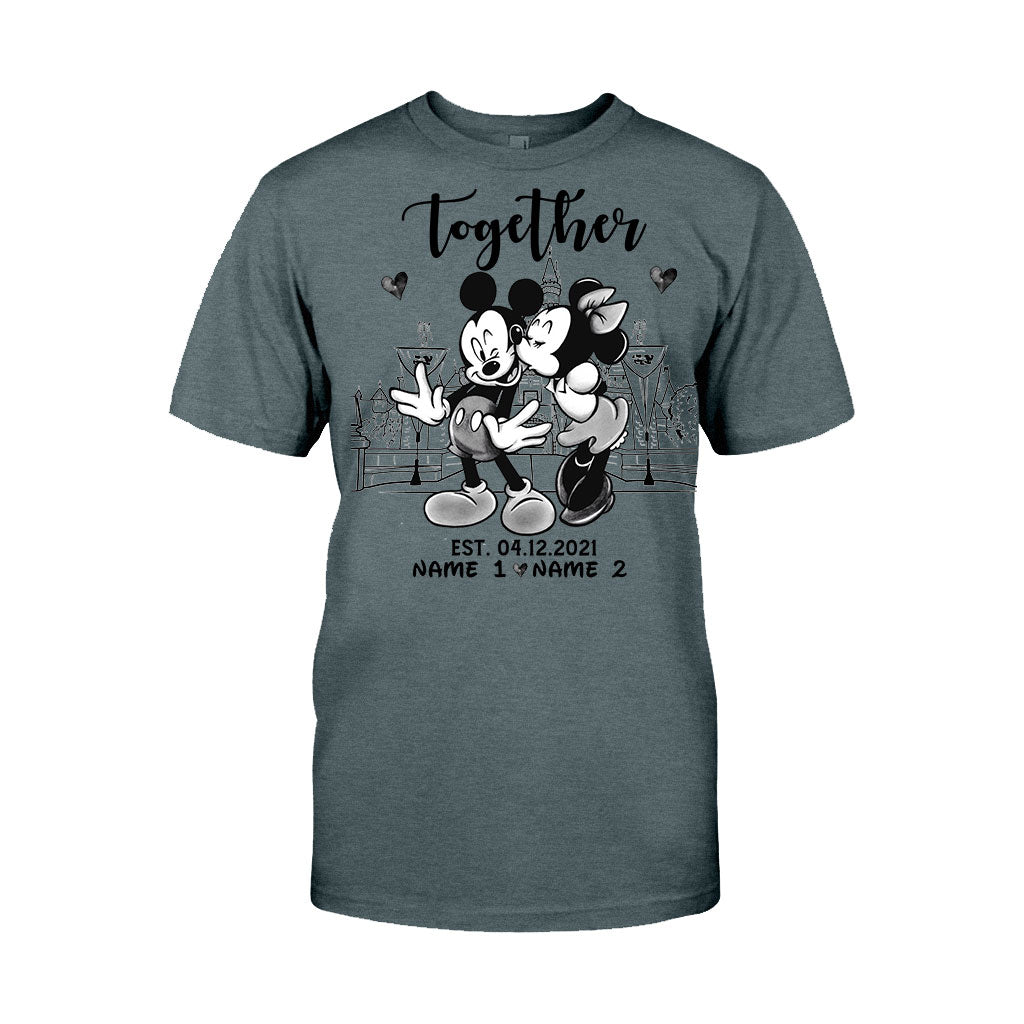 Better Together - Personalized Couple Mouse T-shirt and Hoodie