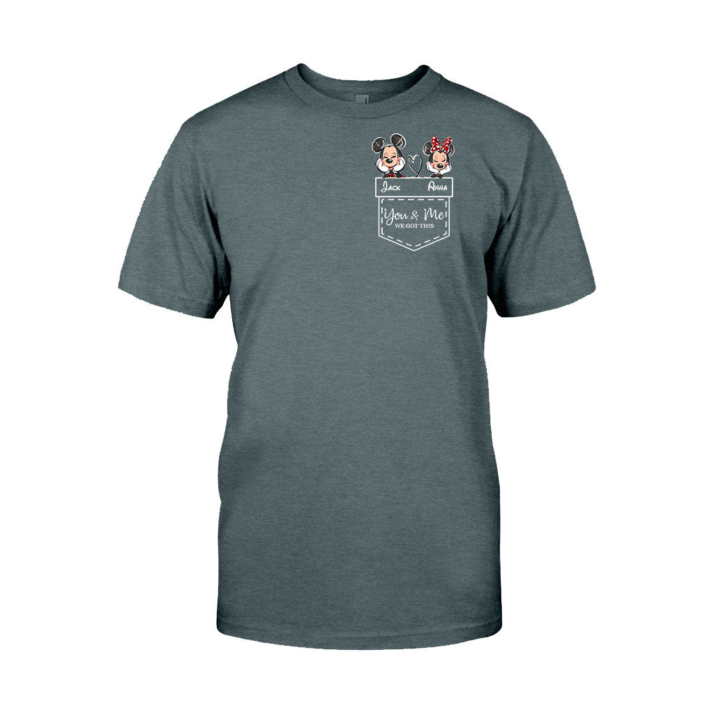 You & Me We Got This - Personalized Mouse T-shirt and Hoodie