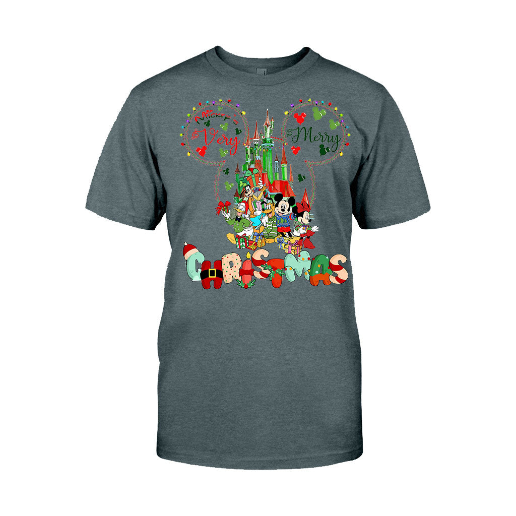 Merry Christmas - Christmas Mouse T-shirt and Hoodie