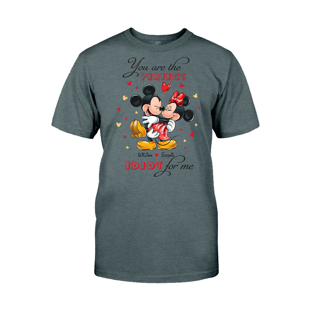 Perfect Idiot - Personalized Couple Mouse T-shirt and Hoodie