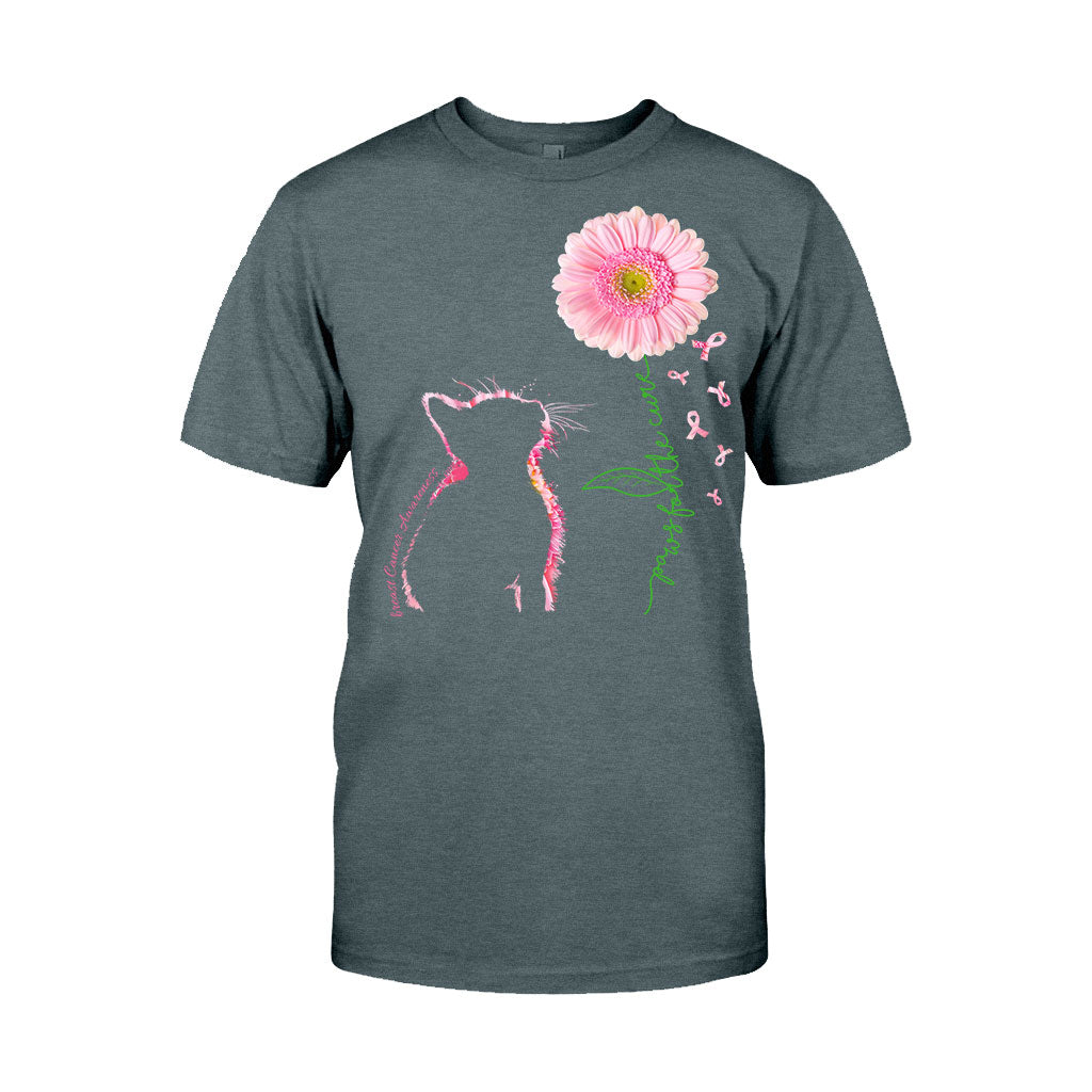 Paws For The Cure - Breast Cancer Awareness T-shirt and Hoodie