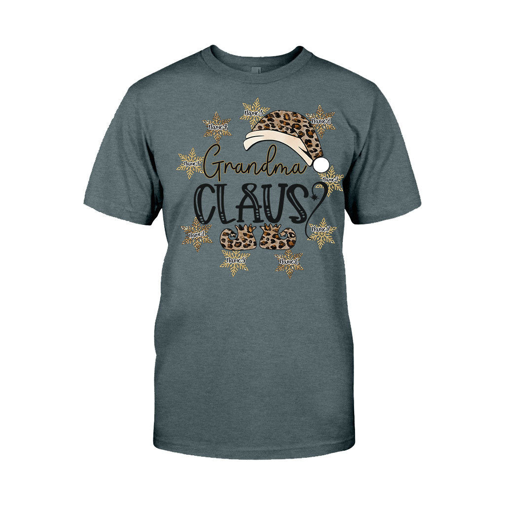 Grandma Claus - Personalized Christmas T-shirt and Hoodie