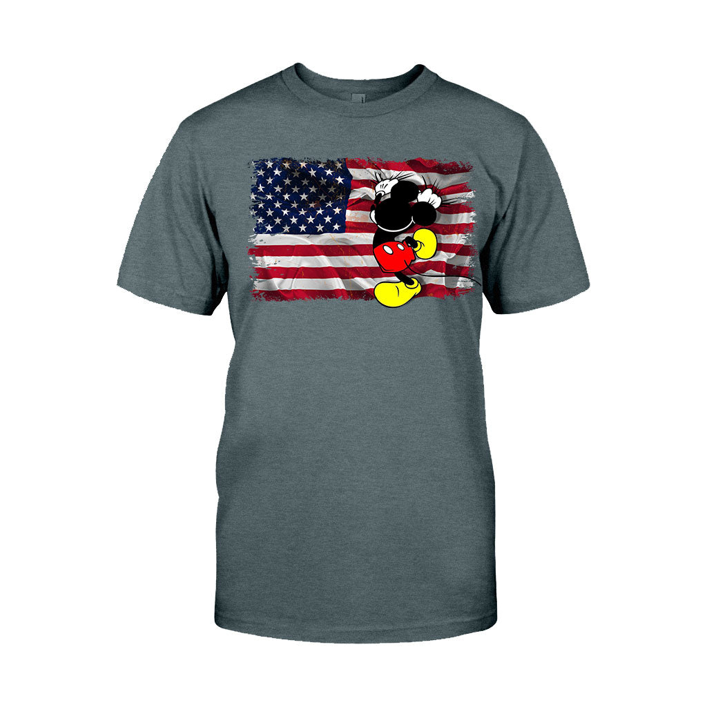 God Bless America - Independence Day Mouse T-shirt and Hoodie