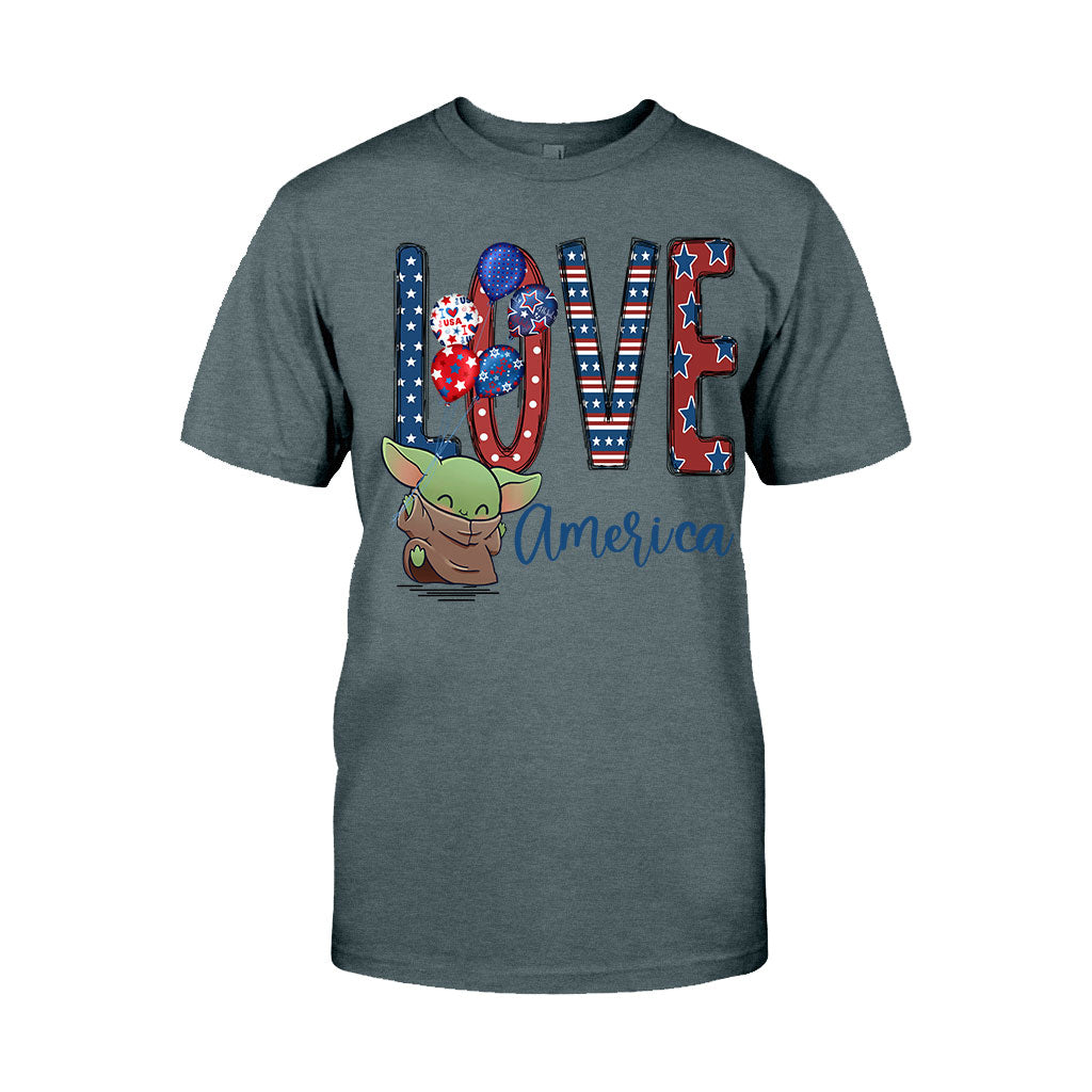 Love - Independence Day The Force T-shirt and Hoodie