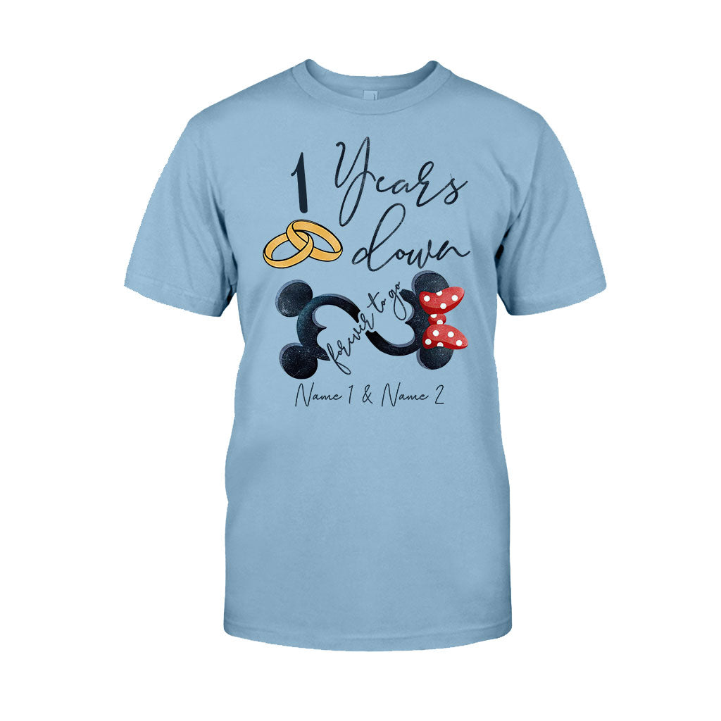 Forever To Go - Personalized Couple Mouse T-shirt and Hoodie