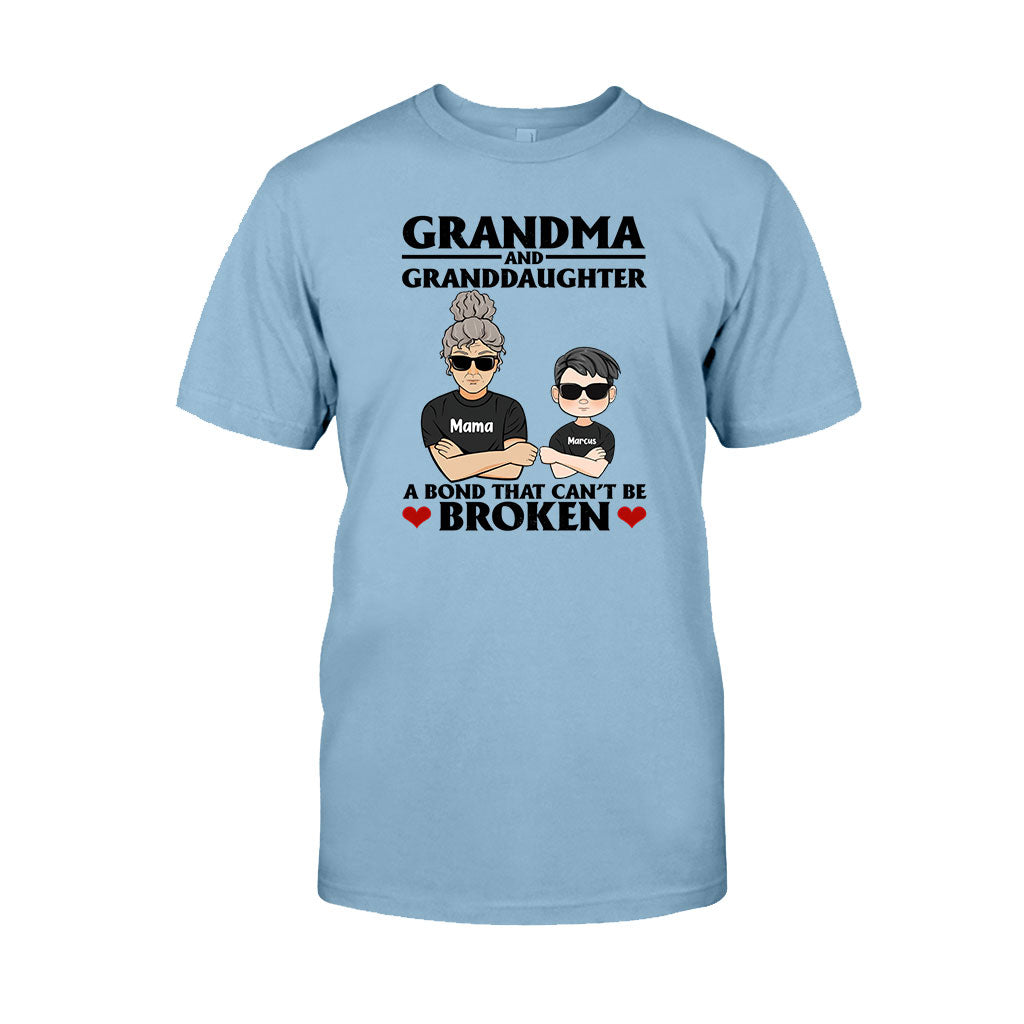 A Bond That Can't Be Broken - Personalized Grandma T-shirt and Hoodie