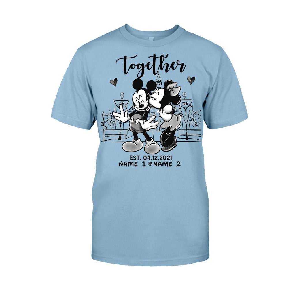 Better Together - Personalized Couple Mouse T-shirt and Hoodie