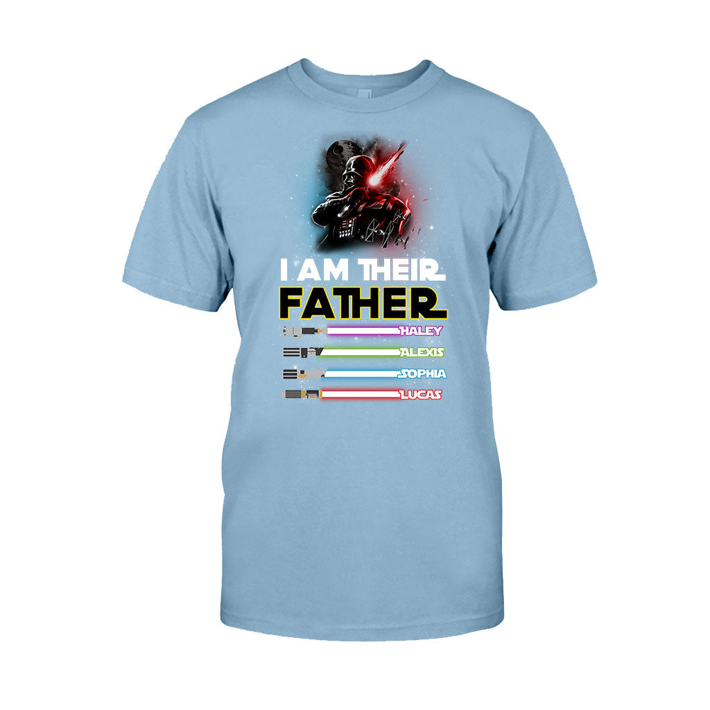 I Am Their Father - Personalized Gift For Father The Force T-shirt and Hoodie