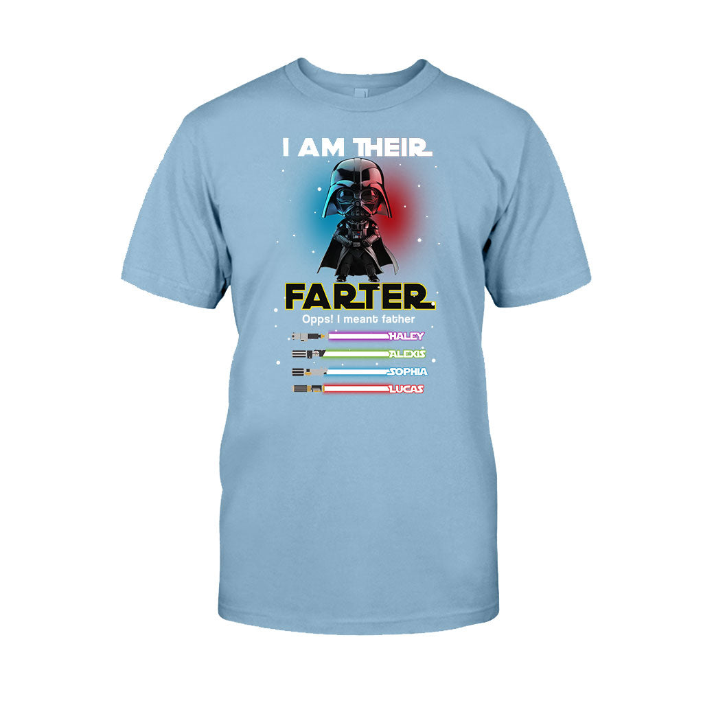 I Am Their Father - Personalized Father's Day T-shirt and Hoodie