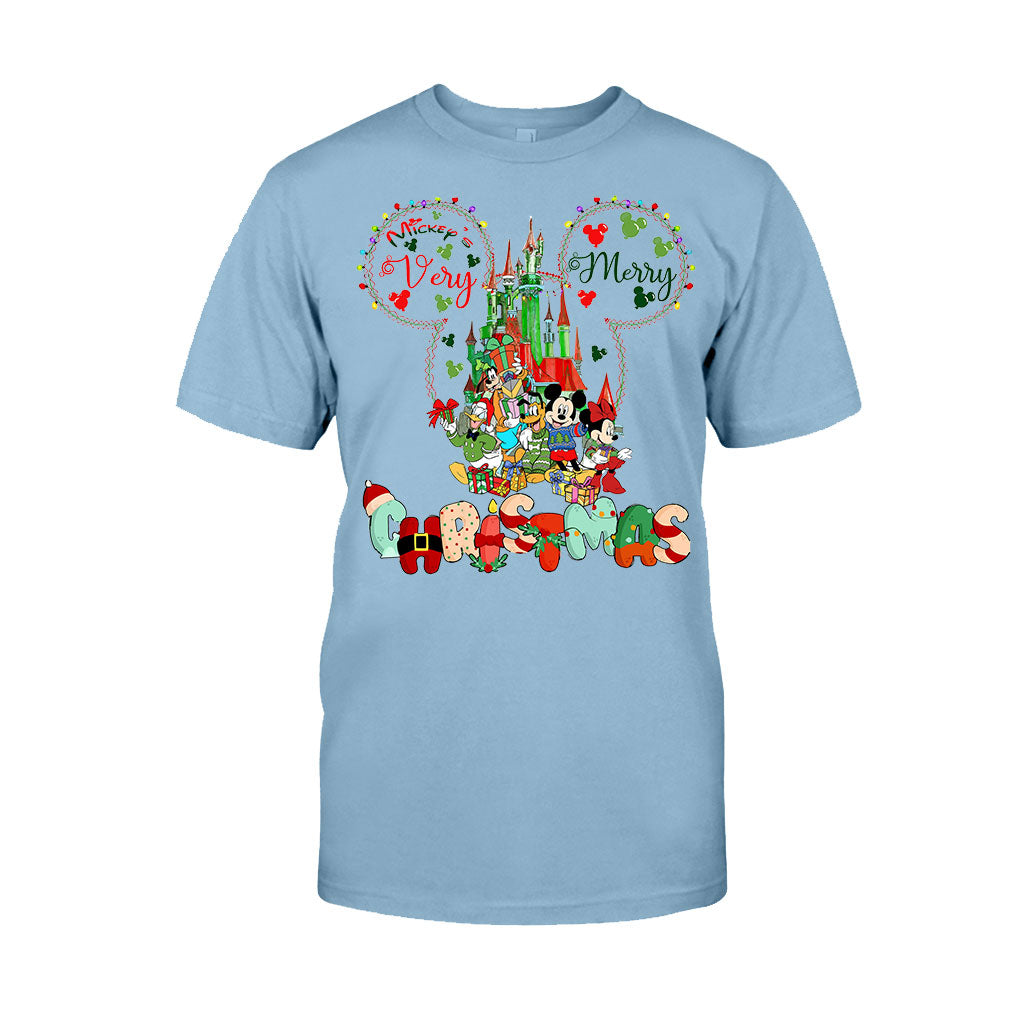 Merry Christmas - Christmas Mouse T-shirt and Hoodie